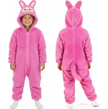 Karnevalový kostým Kostým LABUBU, kostým napodobující kožíšek, pyžamo LAFUFU s ocáskem 122-128