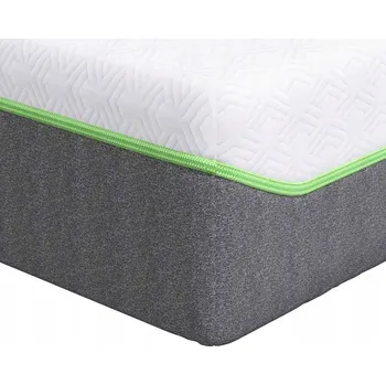 Matrace Matrace Bílá a šedá 90 x 200 cm Pocket Spring