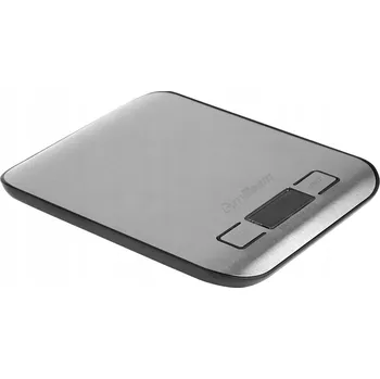 Kuchyňská váha Kuchyňská váha GymBeam Kuchyňská váha z nerezové oceli stříbrná/šedá 10 kg