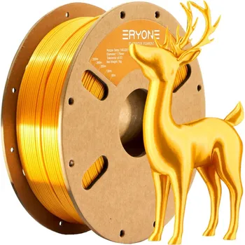 Filament ERYONE PLA Filament - Ultra silk gold 1kg (extra lesklá zlatá) - Filament