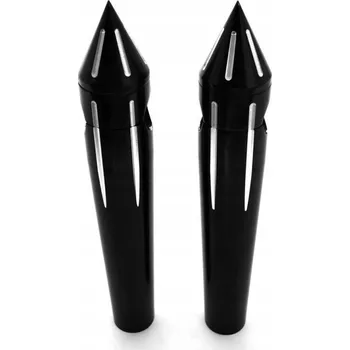 ZVÝŠENÍ ŘÍDÍTEK ČERNÉ S HROTY 28cm (1804)