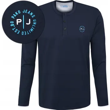 Pánské tričko Pako Jeans tričko s dlouhým rukávem. Pohodlné a moderní tričko s dlouhým rukávem. 100% bavlna, kulatý výstřih, velikost 3XL