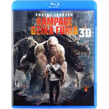 Rampage: Dzika furia Blu-ray 3D disk
