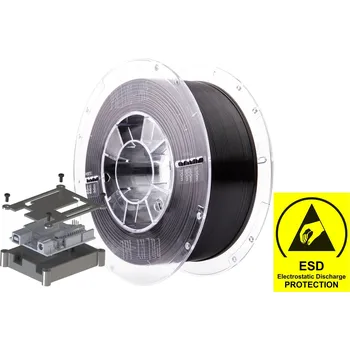 Příslušenství k 3D tiskárně PRINT-ME Swift PET-G ESD Black 200g - Filament