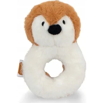 Hračka pro kojence Měkká chrastítko Tučňák KARAMELOVÁ
