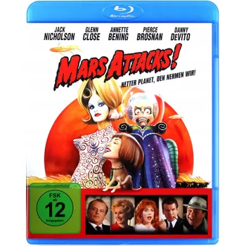Blu-ray film Mars Attacks! (Marsjanie atakują!) Blu-ray disk