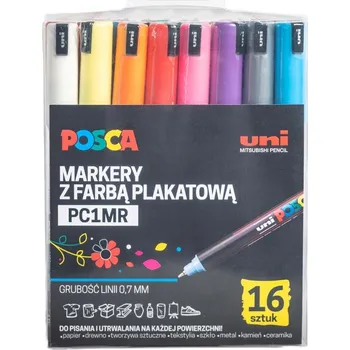 Sada popisovačů UNI Posca PC1MR 16 ks