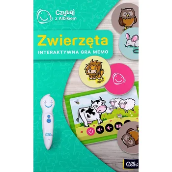 Obraz Čti s Albíkem. Interaktivní pexeso. Zvířata Albi