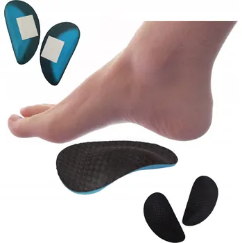 Obraz Wkładka Półwkładka na PŁASKOSTOPIE podłużne pro podporu OBLOUKU CHODIDLA JUNIOR x2