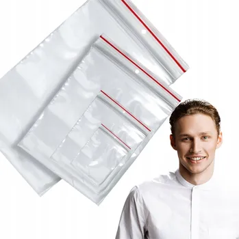 Sáček na potraviny SÁČKY NA ZIP Sáčky 220x280mm - 100 ks