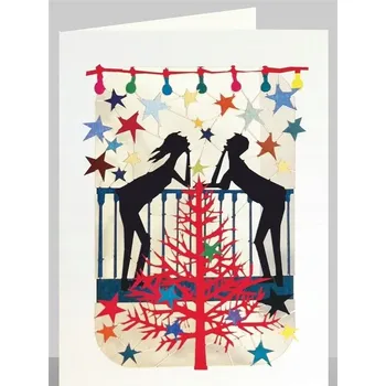 Obraz Vánoční přání 15 x 15 cm