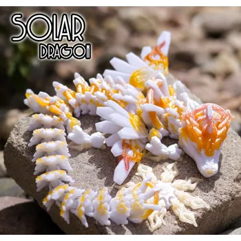 Příslušenství k 3D tiskárně Solární drak - dospělý s křídly