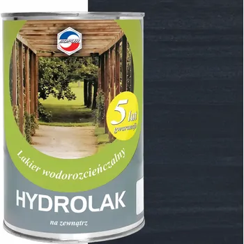 barva a nátěr na dřevo Vodní lazura a impregnace SOPUR HYDROLAK grafit pro venkovní použití na dřevo, 0,9 l