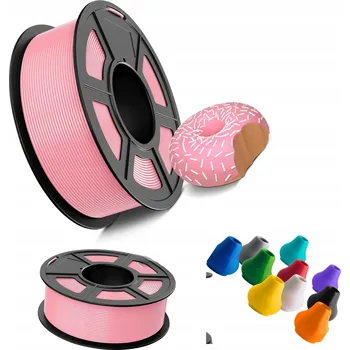 Filament Filament RÓŻOWY Pro 3D tiskárnu PETG TECBEARS 1,75mm 1 kg/špulka EASY PRINT