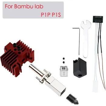 Příslušenství k 3D tiskárně Bambu Lab P1 V2 hotend s vyměnitelnou tryskou - Náhradni dily a doplnky na 3D tiskárnu