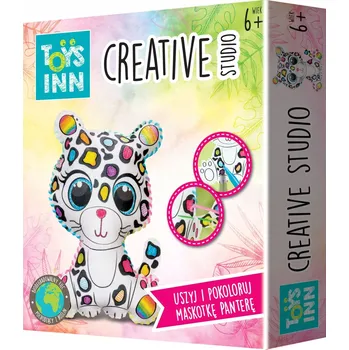 kreativní sada Ušij a vybarvi si maskota: Kreativní sada - Panter