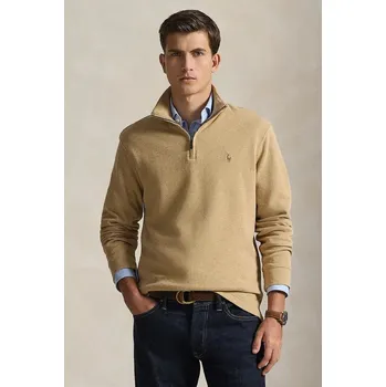 Dámská mikina Bavlněná mikina Polo Ralph Lauren, S, béžová, 08X