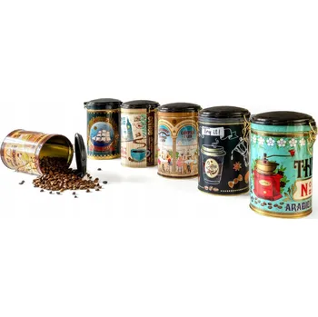 Obraz Kovová dóza Artbox na kávu a čaj