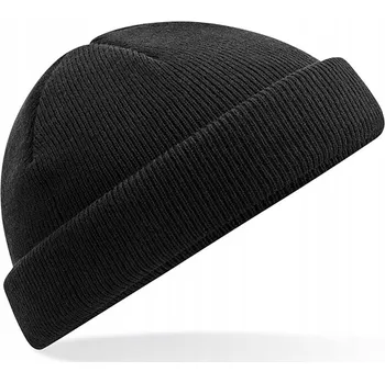 Pokrývka hlavy Beechfield zimní čepice beanie černá, univerzální velikost