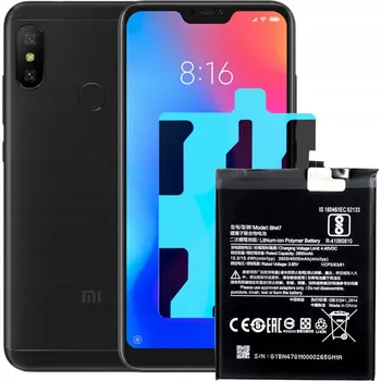 Baterie pro mobilní telefon Baterie pro Xiaomi Redmi 6 Pro / Xiaomi A2 Lite 3900 mAh + Montážní páska