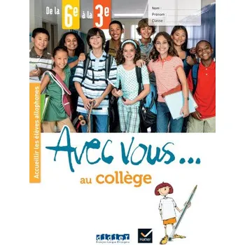 Francouzský jazyk Avec vous... au collège (Brožovaná)