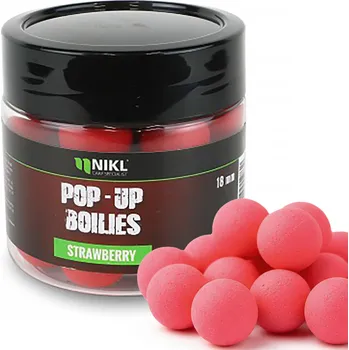 Nástraha Karel Nikl plovoucí boilies Jahoda Průměr: 18 mm