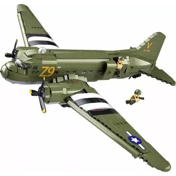 Stavebnice Sluban Sluban M38-B1366 Transportní letoun Douglas C-47