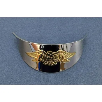 Lampička Kryt lampy / Stínítko pro světelnou rampu 4,5 palce se zlatým orlem (4367)