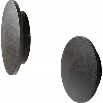 Nástěnné svítidlo Venkovní nástěnné svítidlo AZzardo černé, integrovaný LED zdroj 24 W