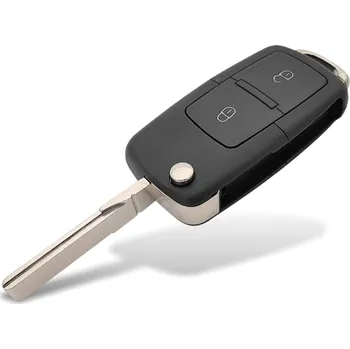 Autoklíč Autoklíče24 Obal klíče VW Golf Passat Tiguan Škoda Fabia Octavia Seat Leon 2tlačítkový