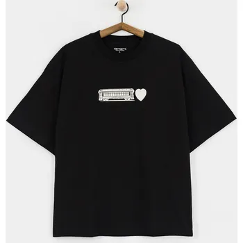 Carhartt WIP Deconstructed Label (black) XXL, černá
