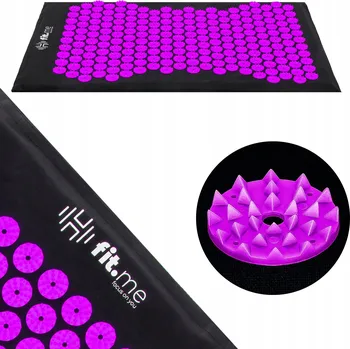 Akupresurní podložka AKUPRESURNÍ PODLOŽKA S BODCI ZDRAVOTNÍ EKO PRO RELAXACI PROTI BOLESTI ZAD FIT.ME