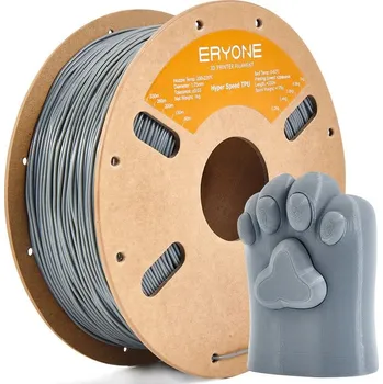 Filament ERYONE Hyper Speed TPU Filament - šedá 1kg - Filament
