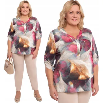 Podprsenka Blůzka růžovo-béžový vzor, velikost 50