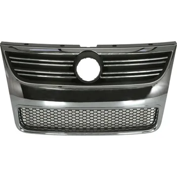 Kapota BLIC Přední maska, mřížka chladiče (chrom/černá) VW TOUAREG 7L 11.06-05.10