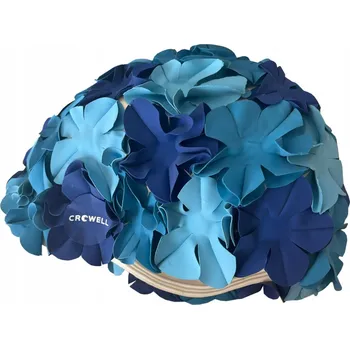 Plavecká čepice Plavecká čepice pro dospělé Latexová Crowell vícebarevná