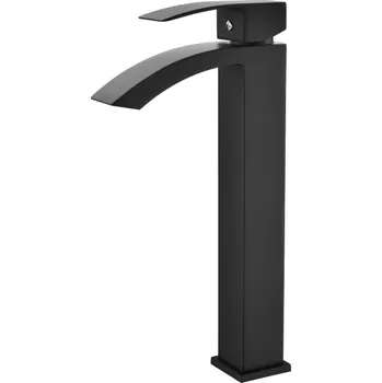 Vodovodní baterie Stojánková umyvadlová baterie BRISO Loft, černá