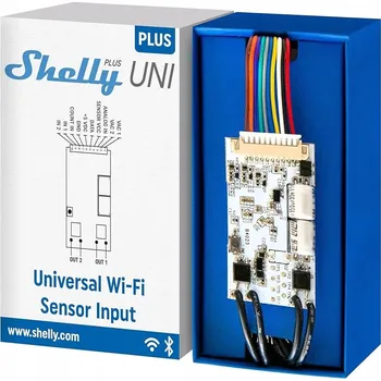 IP kamera Řídicí jednotka Shelly Plus UNI WiFi