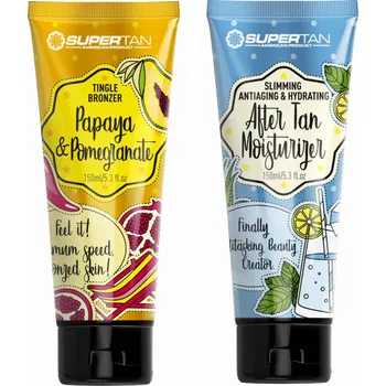 Opalování Supertan Papaya & Pomegranate + Péče po opalování