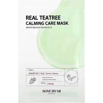 Pleťová maska SOME BY MI Real Tea Tree Calming Mask HYDRATAČNÍ MASKA 20 g