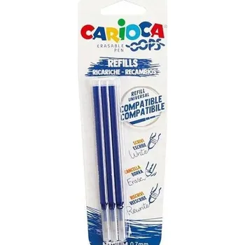 Náplň do psacích potřeb Náplň do propisky Carioca modrá