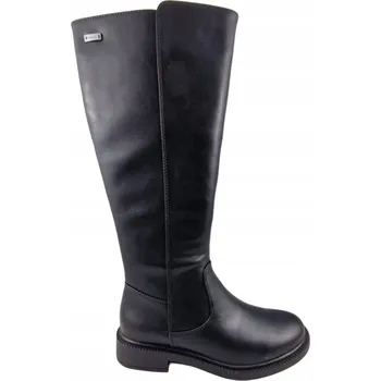 Dámské kozačky Dámské Kozačky kozačky Kožené SERGIO LEONE KZ25600-S černé vel. 39