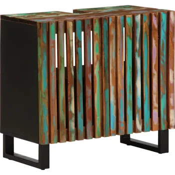 Koupelnový nábytek vidaXL Koupelnová skříňka pod umyvadlo 62 x 34 x 58 cm masivní akácie [377533] Barva: Vícebarevný