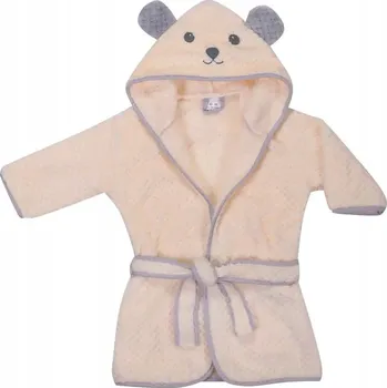 Dívčí oblečení UVIE Hřejivý dětský župan Soft 92-104 cm Béžový