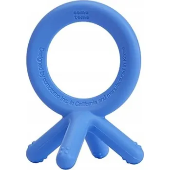 COMOTOMO silikonové kousátko na zuby 4D modré