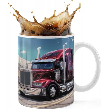 KERAMICKÝ HRNEK 330ML S POTISKEM - TIR NÁKLADNÍ AUTO DOPRAVA SPEDICE