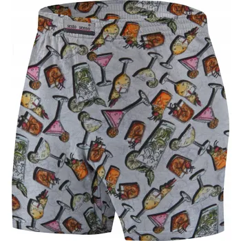 Pánské kraťasy Sesto Senso Pánské bavlněné šortky Drink 3XL
