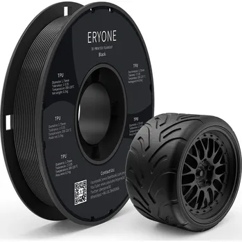 Filament ERYONE TPU Filament - černá 0.5 Kg - Filament