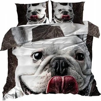 Povlečení Povlečení z 3D Bavlna saténu 160x200 cm BULLDOG