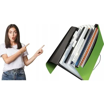 Pořadač s přihrádkami A4 Leitz